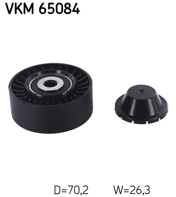 kreipiantysis skriemulys, V formos rumbuotas diržas - VKM 65084 SKF